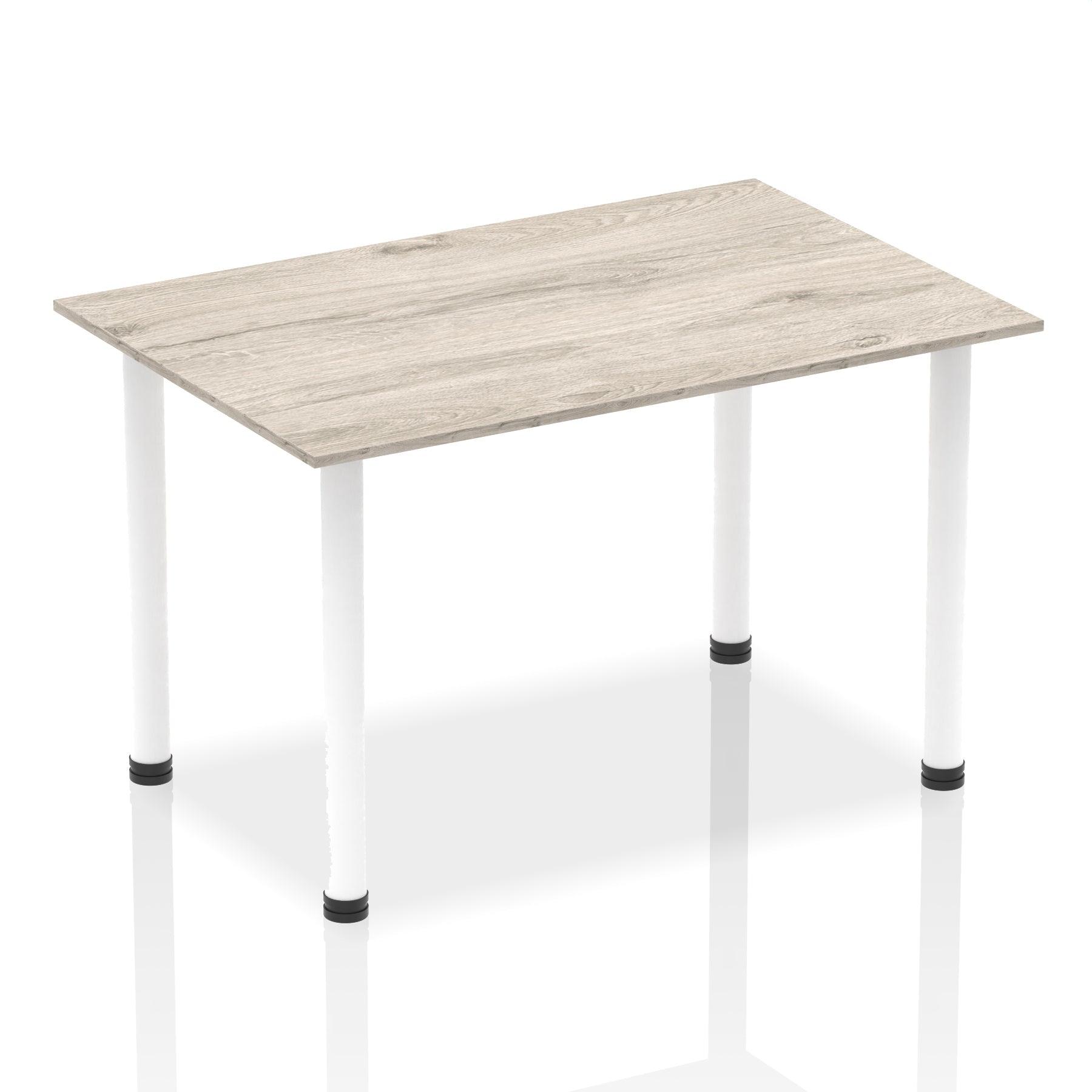 Impulse Straight Table with Post Leg - Quality Office Furniture