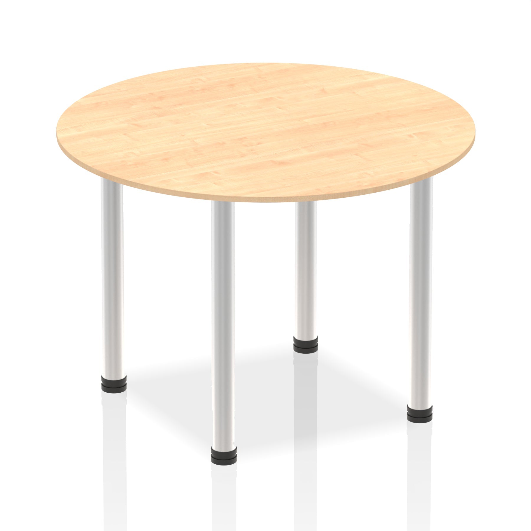 Impulse Round Table With Post Leg