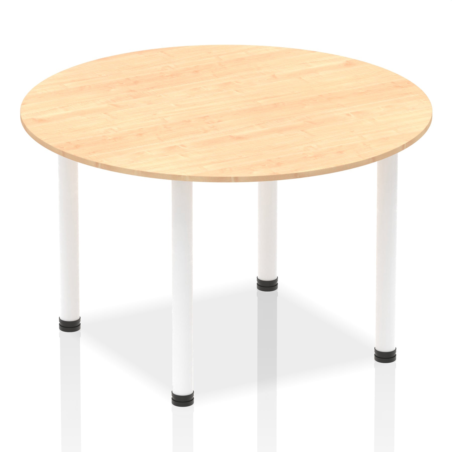 Impulse Round Table With Post Leg