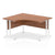 Impulse 1400mm Left Crescent Desk Cantilever Leg