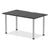 Impulse Black Series Straight Table