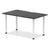 Impulse Black Series Straight Table