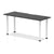 Impulse Black Series Slimline Straight Table