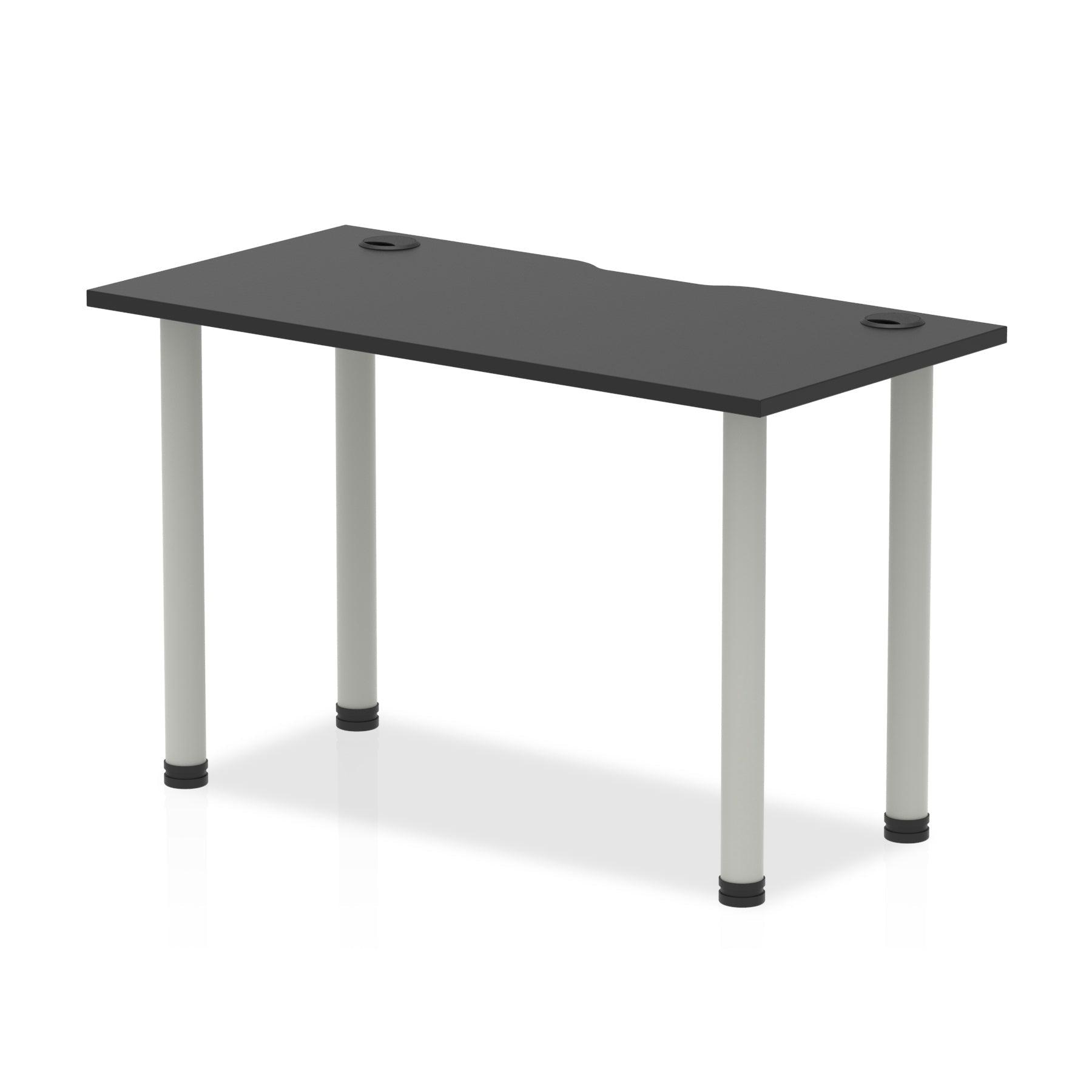 Impulse Black Series Slimline Straight Table