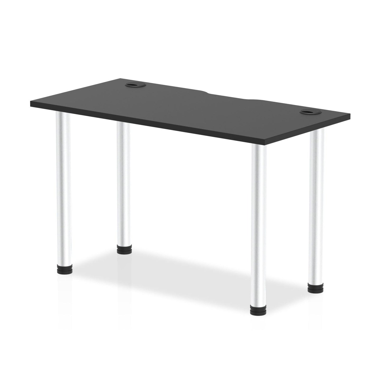 Impulse Black Series Slimline Straight Table