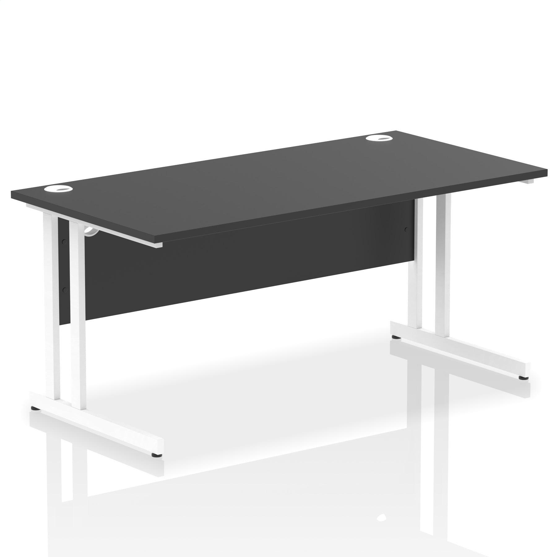 Impulse 1600mm Straight Desk Cantilever Leg