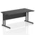 Impulse 1600mm Straight Desk Cantilever Leg