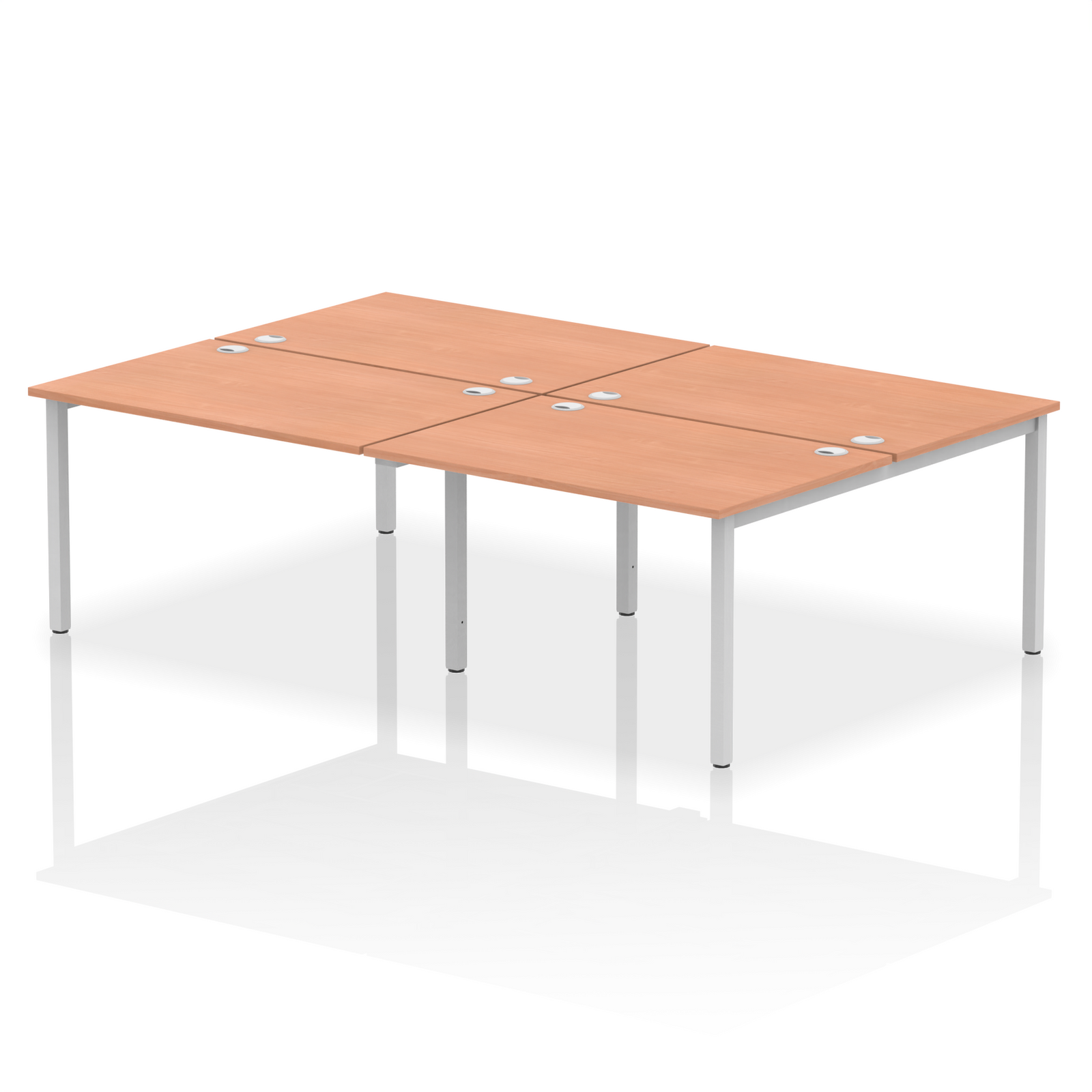 Impulse B2B Bench Desk - 4 Person