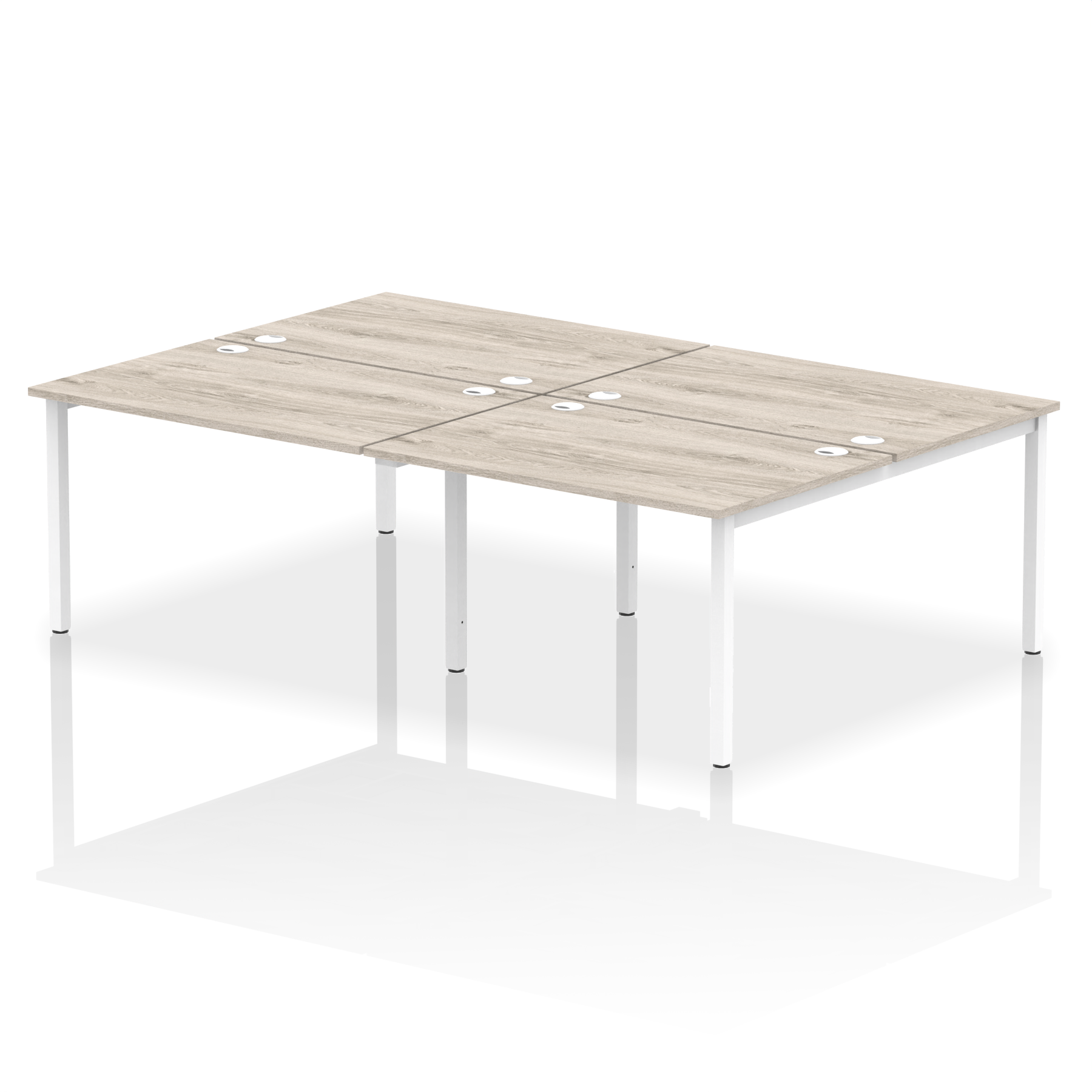 Impulse B2B Bench Desk - 4 Person