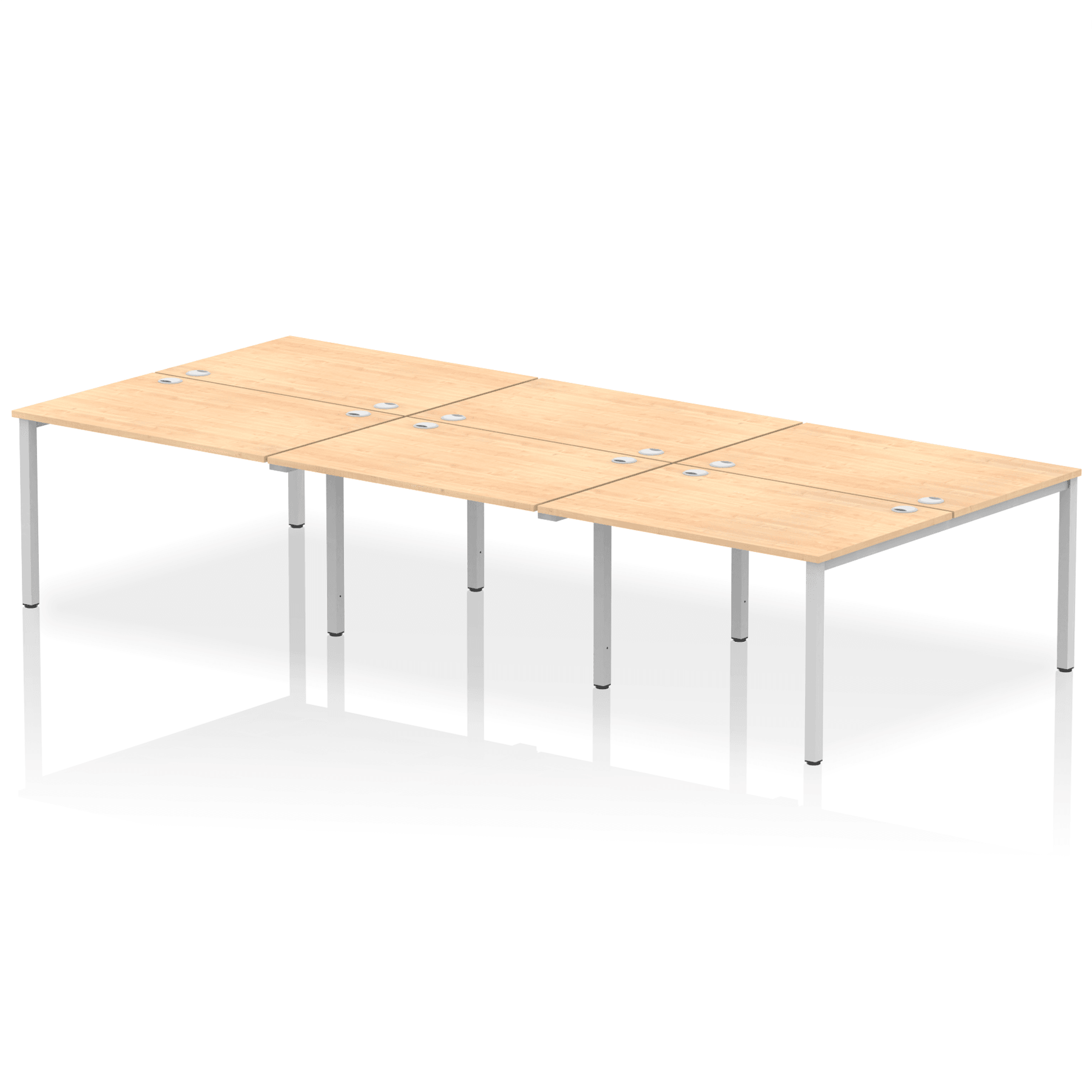 Impulse B2B Bench Desk - 6 Person