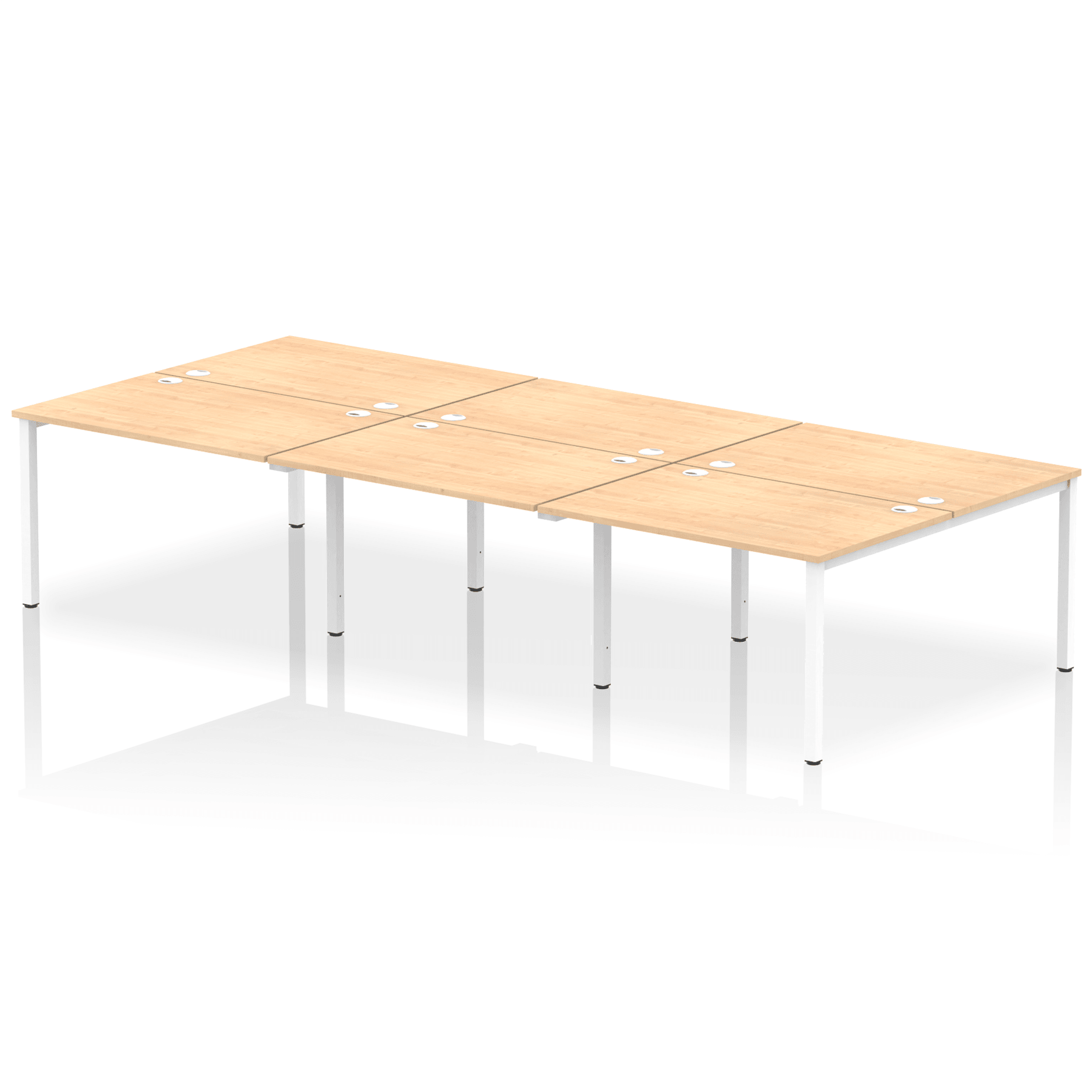 Impulse B2B Bench Desk - 6 Person