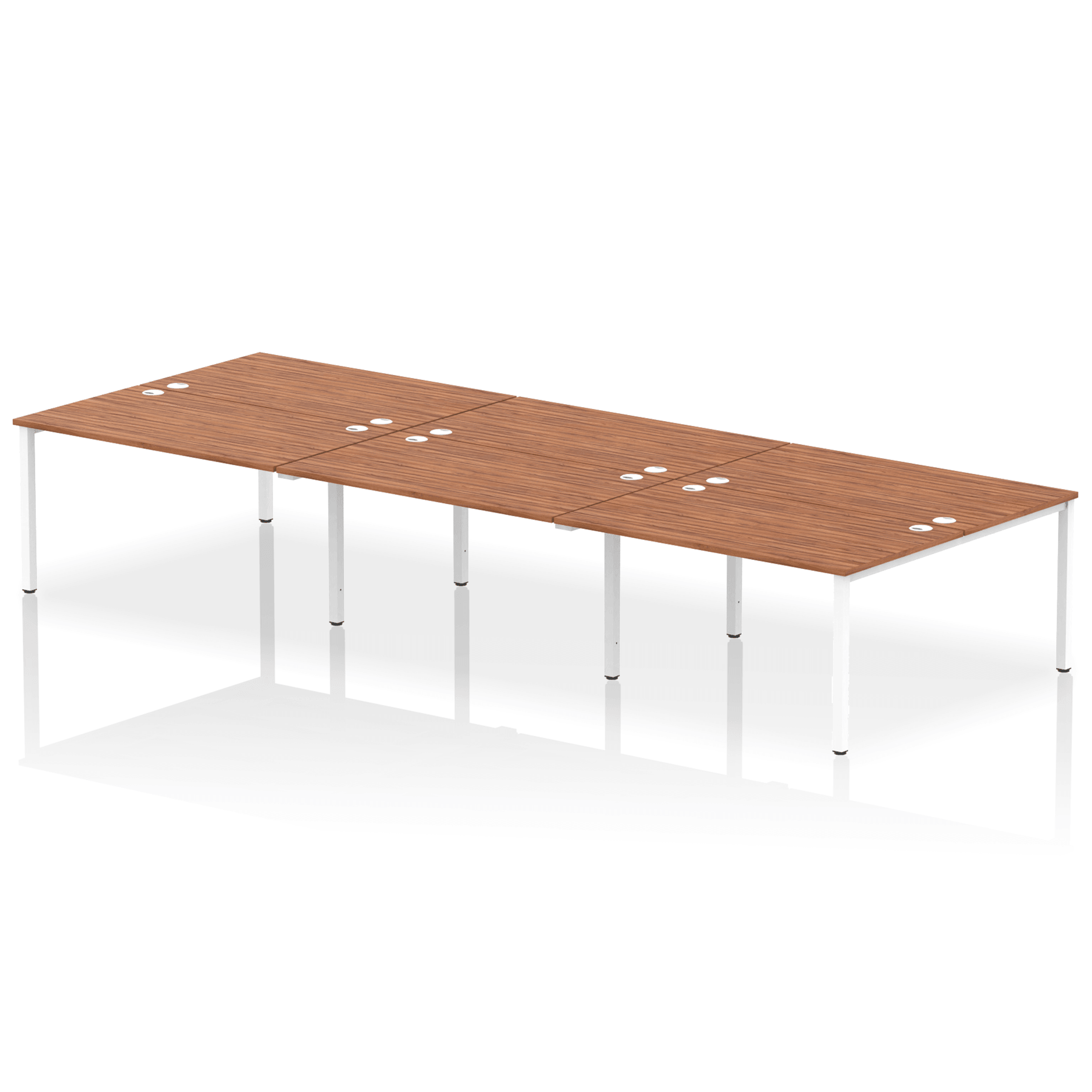 Impulse B2B Bench Desk - 6 Person