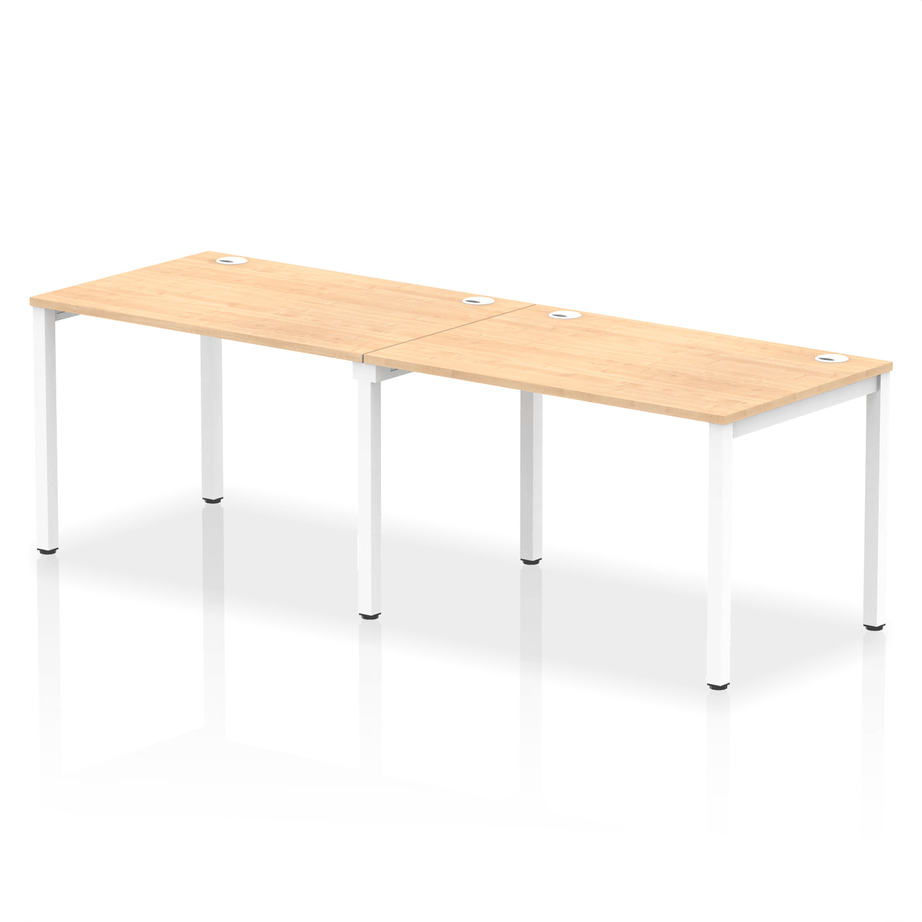 Impulse Single Row Bench Desk - 2 Person