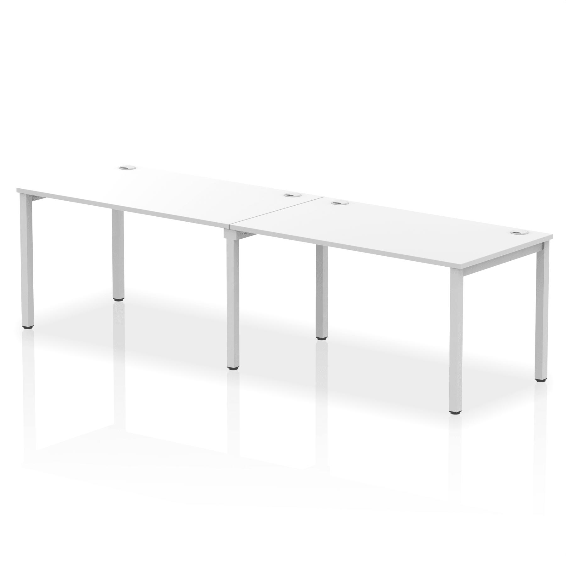 Impulse Single Row Bench Desk - 2 Person