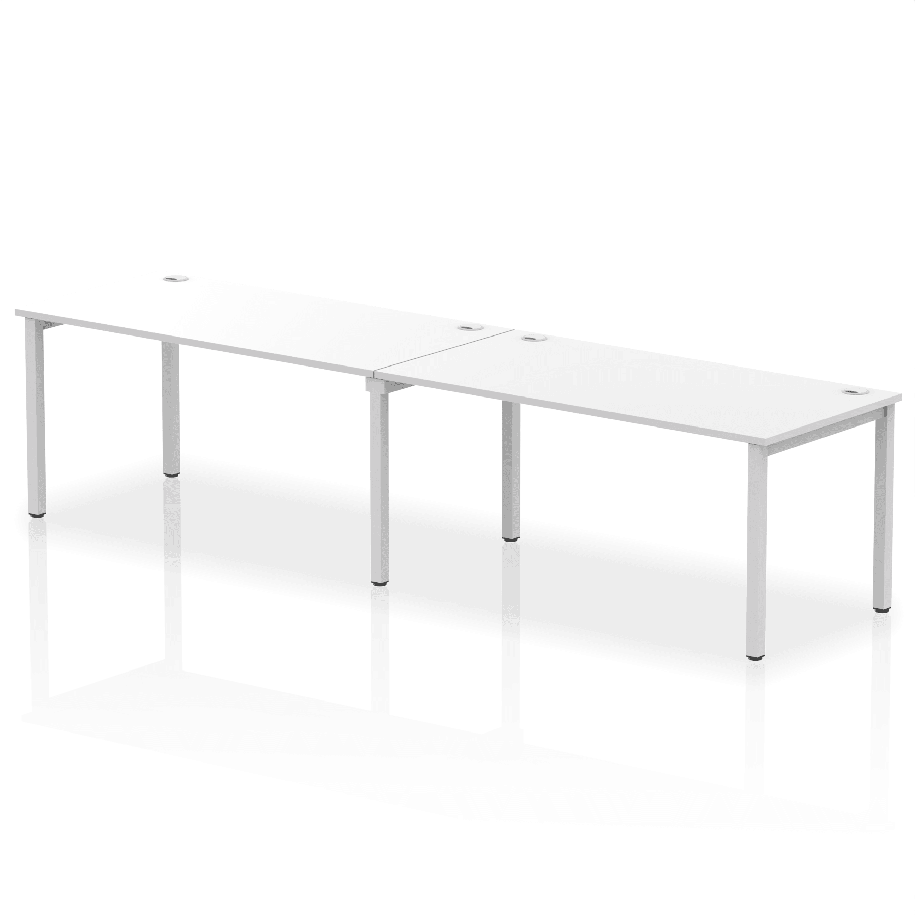 Impulse Single Row Bench Desk - 2 Person