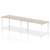 Impulse Single Row Bench Desk - 2 Person