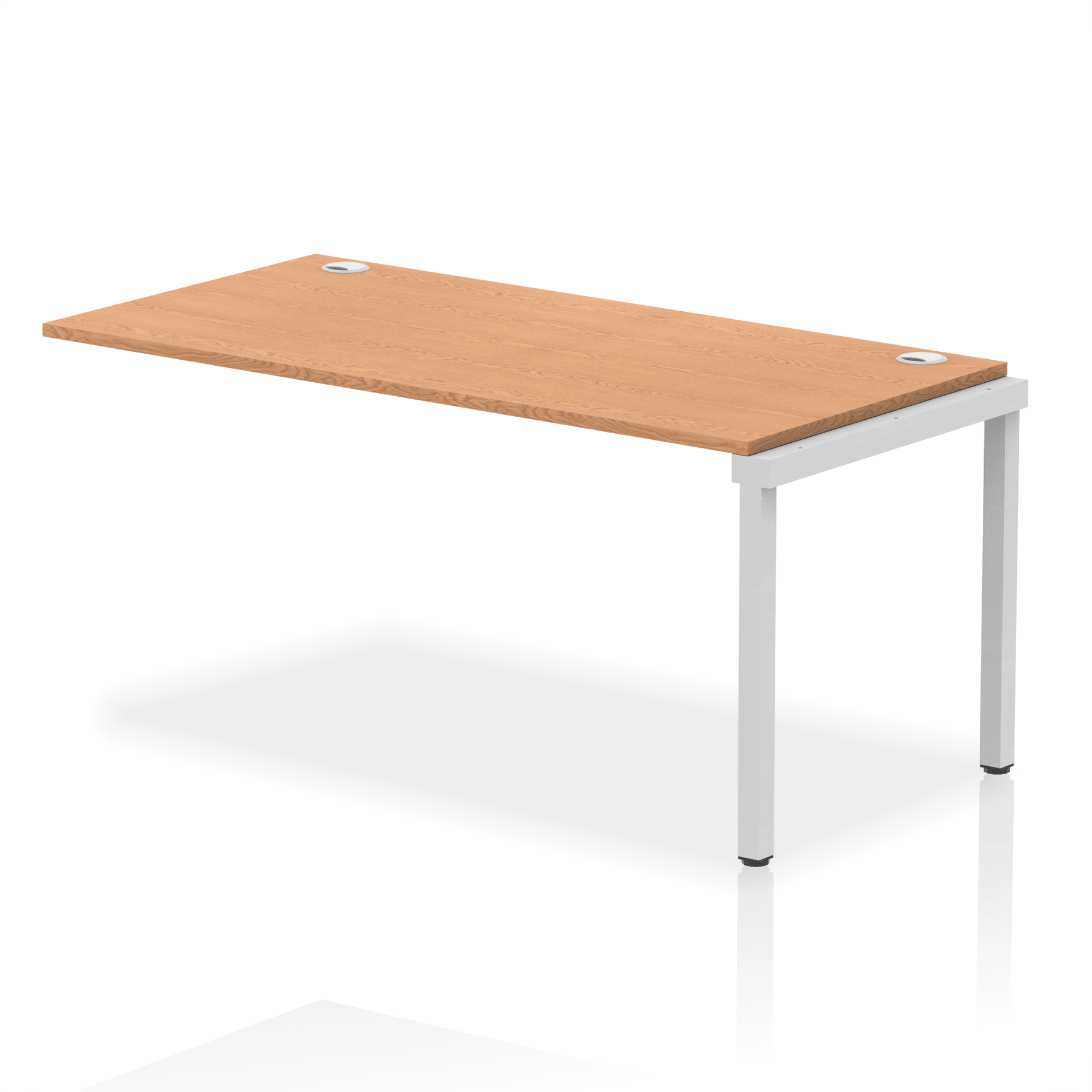 Impulse Single Row Bench Desk Extension Kit