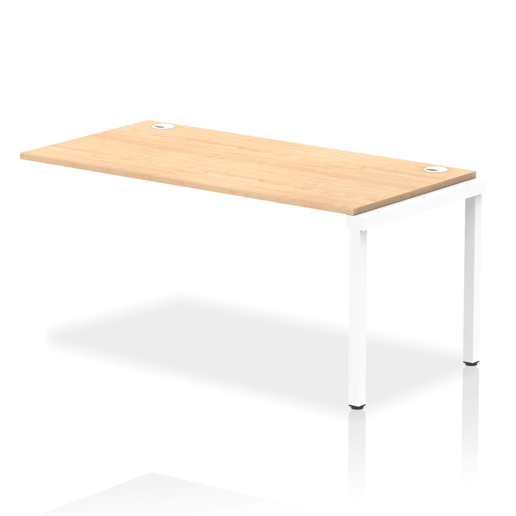 Impulse Single Row Bench Desk Extension Kit