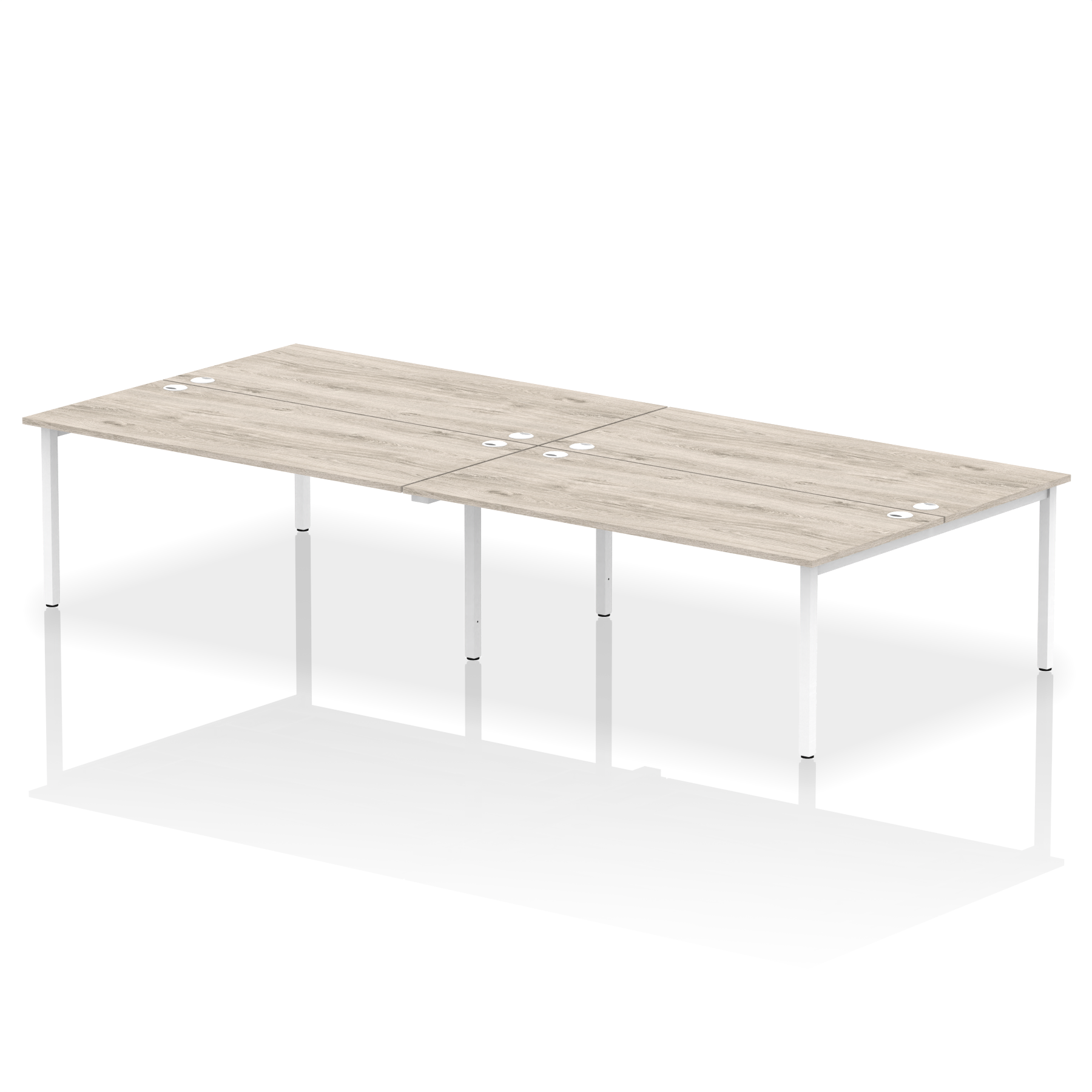 Impulse B2B Bench Desk - 4 Person