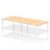 Impulse B2B Bench Desk - 4 Person