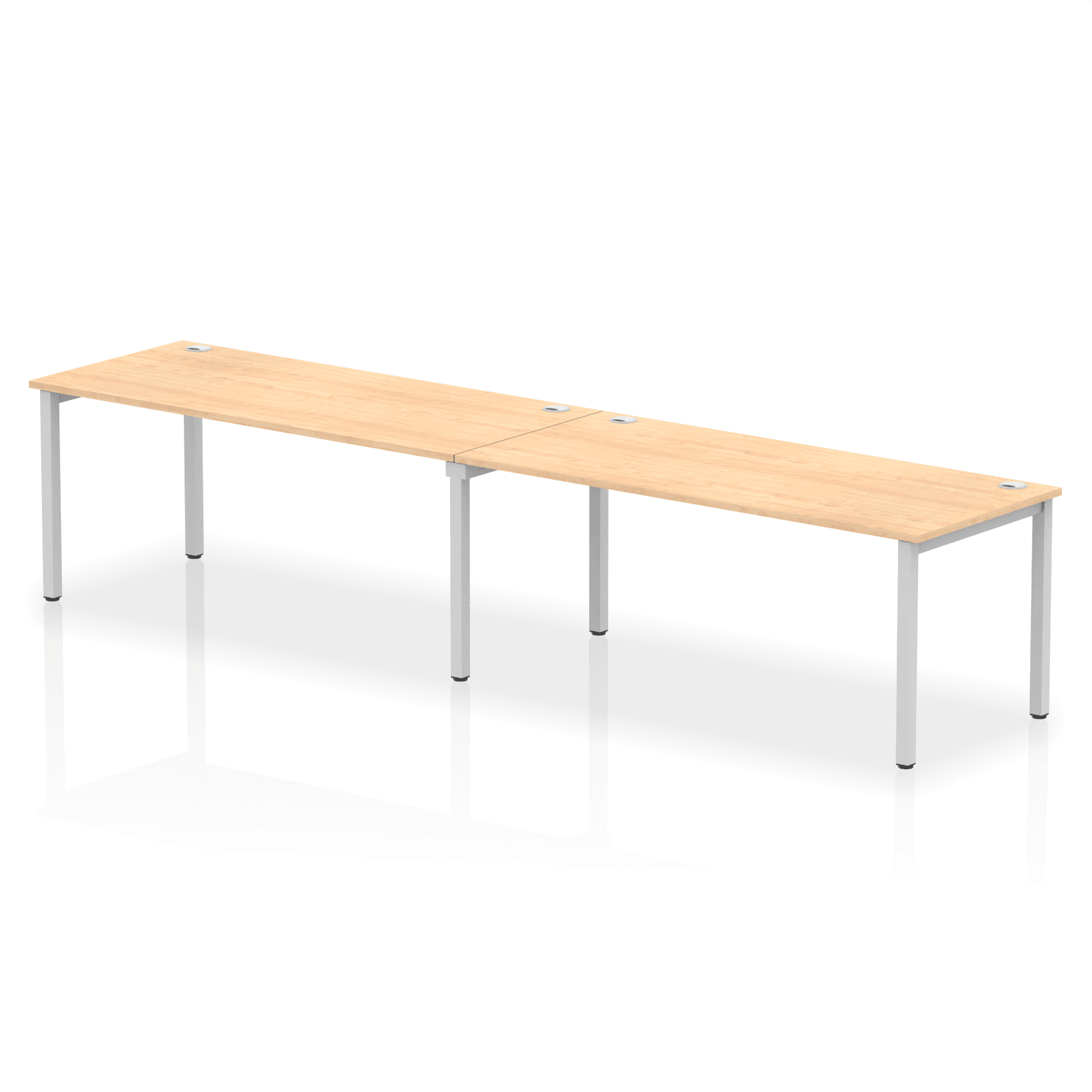 Impulse Single Row Bench Desk - 2 Person