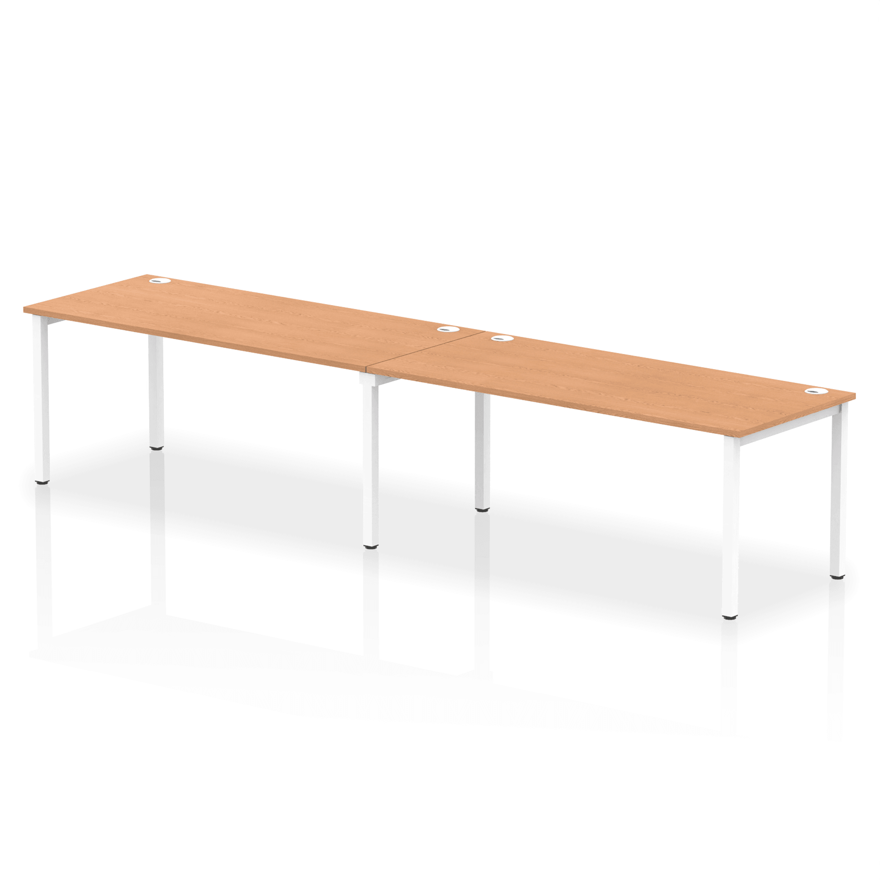 Impulse Single Row Bench Desk - 2 Person