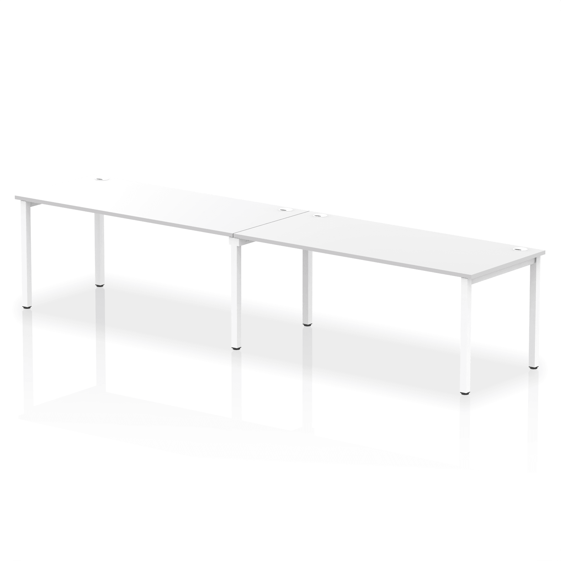 Impulse Single Row Bench Desk - 2 Person