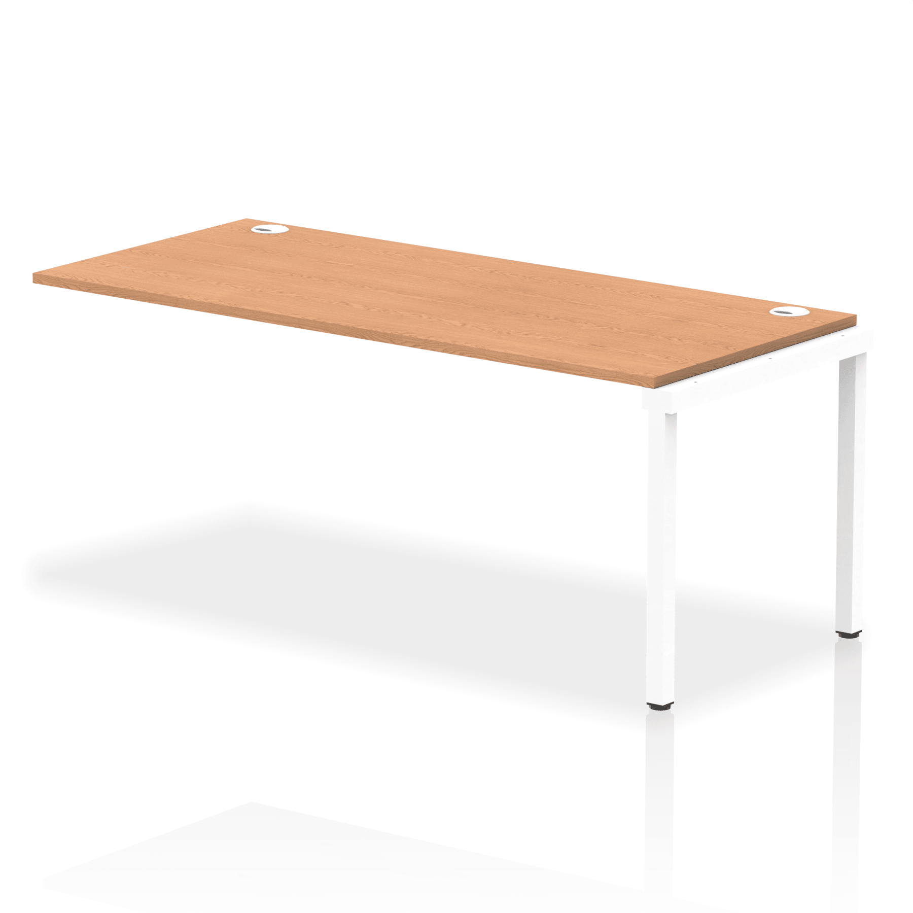 Impulse Single Row Bench Desk Extension Kit