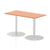 Italia Slimline Rectangular Poseur Table