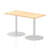 Italia Slimline Rectangular Poseur Table