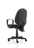 Jackson Medium Back Black Leather Task Operator Office Chair