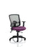 Portland II Medium Mesh Back Task Operator Office Chair with Arms