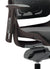 Zure High Back Black Shell Executive Office Chair with Arms