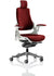 Zure High Back White Shell Bespoke Executive Office Chair with Arms