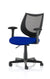 Camden Medium Back Black Mesh Task Operator Office Chair With Arms