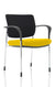 Brunswick Deluxe Medium Back Stacking Visitor Office Chair with Arms Bespoke