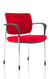 Brunswick Deluxe Medium Back Stacking Visitor Office Chair with Arms Bespoke