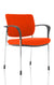 Brunswick Deluxe Medium Back Stacking Visitor Office Chair with Arms Bespoke