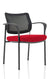 Brunswick Deluxe Medium Back Stacking Visitor Office Chair with Arms Bespoke