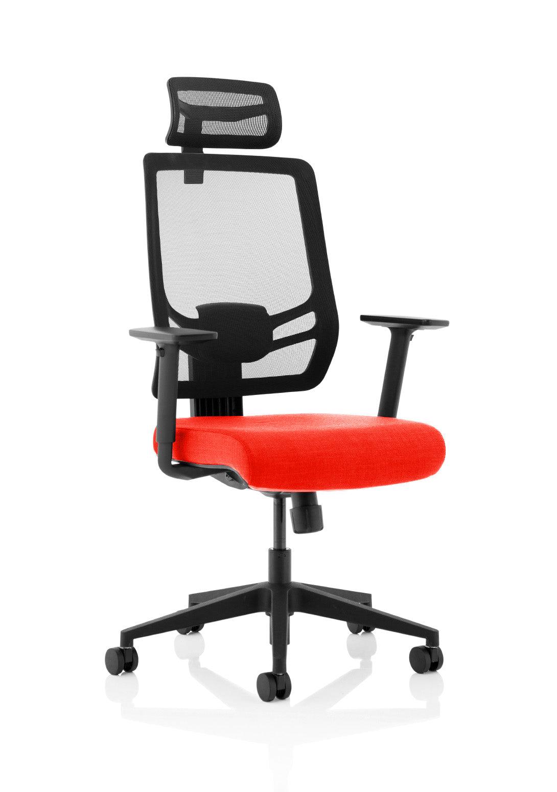 Ergo Twist High Mesh Back Task Operator Office Chair with Arms