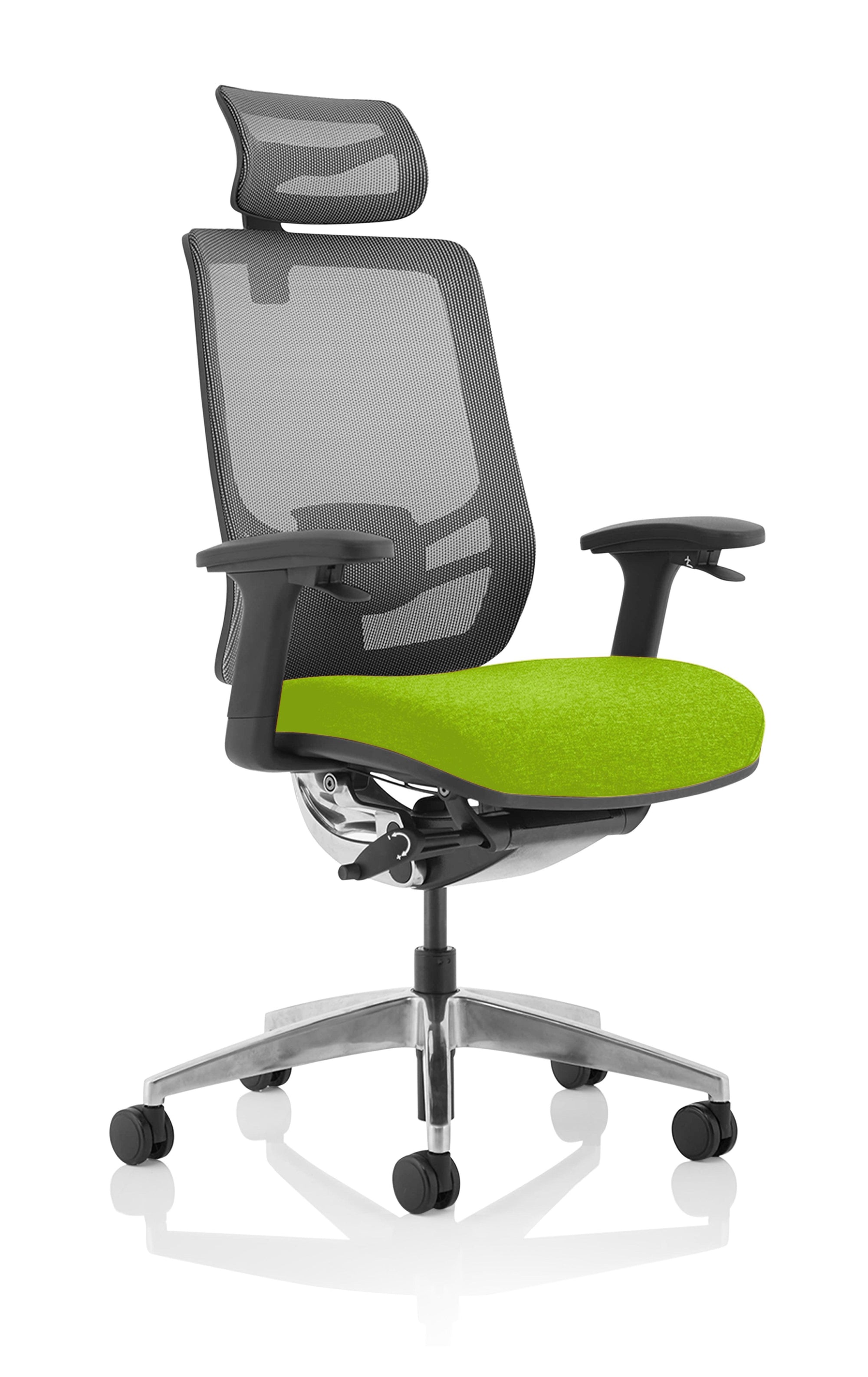 Heavy Duty High Back Office Chair with Arms - Premium Posture Support