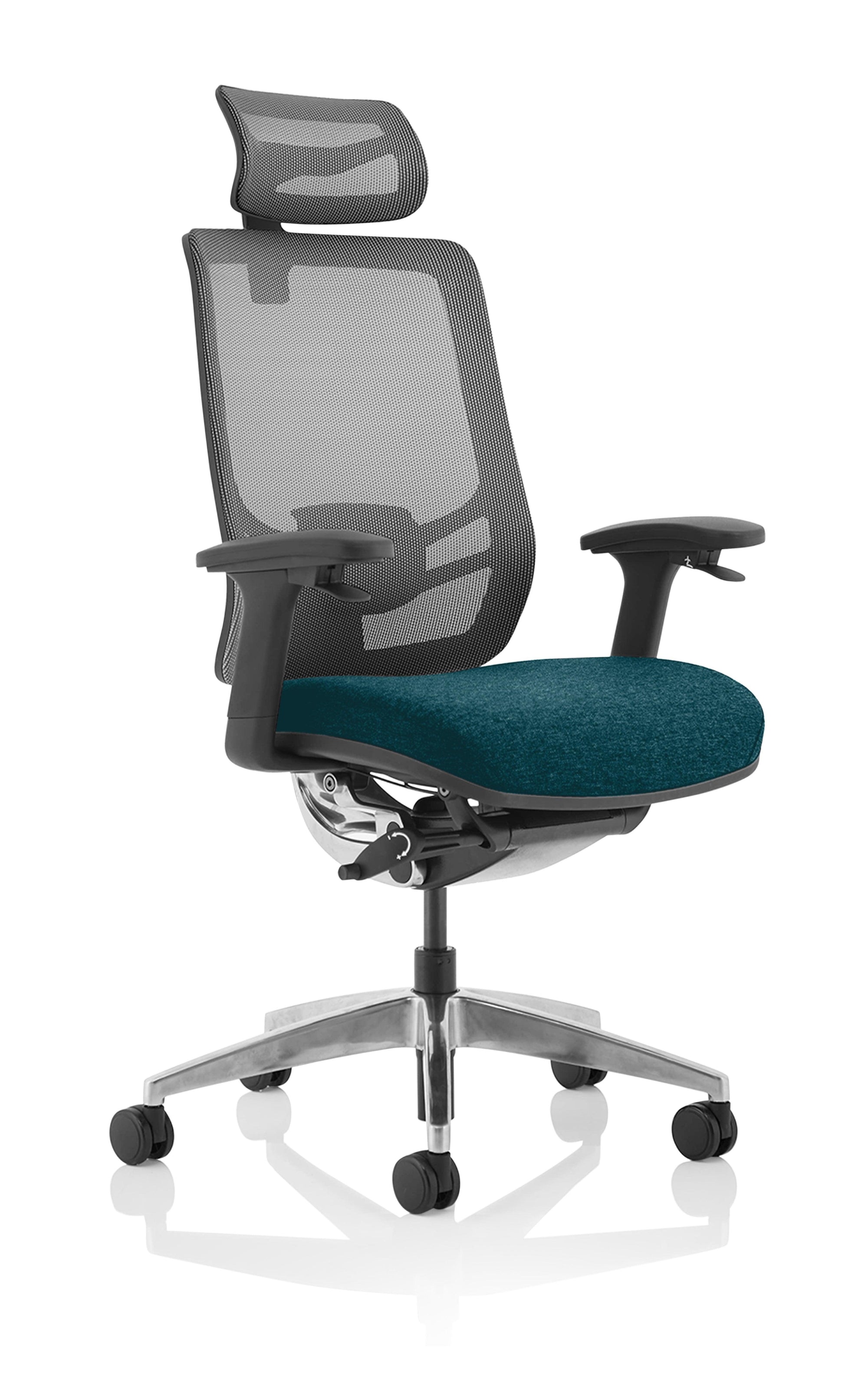 Heavy Duty High Back Office Chair with Arms - Premium Posture Support