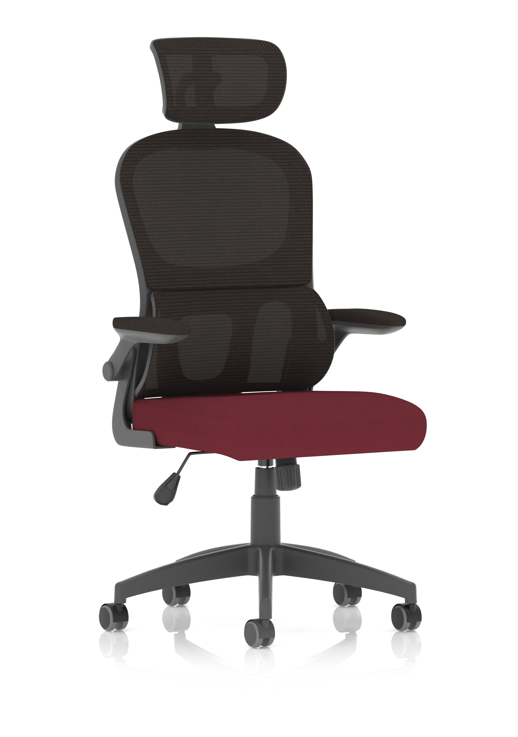 Iris - Comfortable Fabric Office Chairs with Adjustable Arms | Ergonomic Design