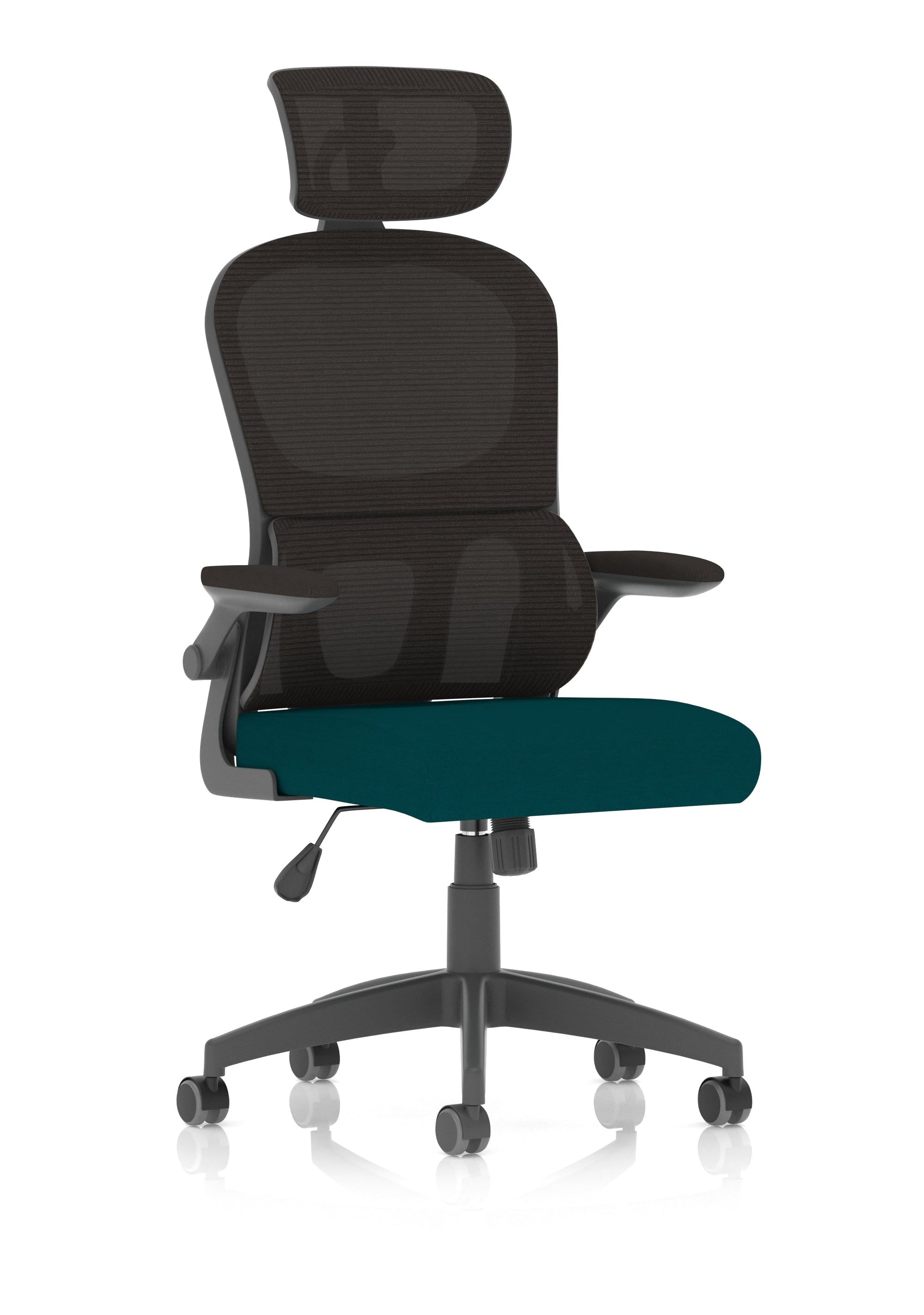 Iris - Comfortable Fabric Office Chairs with Adjustable Arms | Ergonomic Design