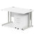 Impulse 1200mm Cantilever Straight Desk With Mobile Pedestal