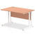 Impulse 1200mm Straight Desk Cantilever Leg