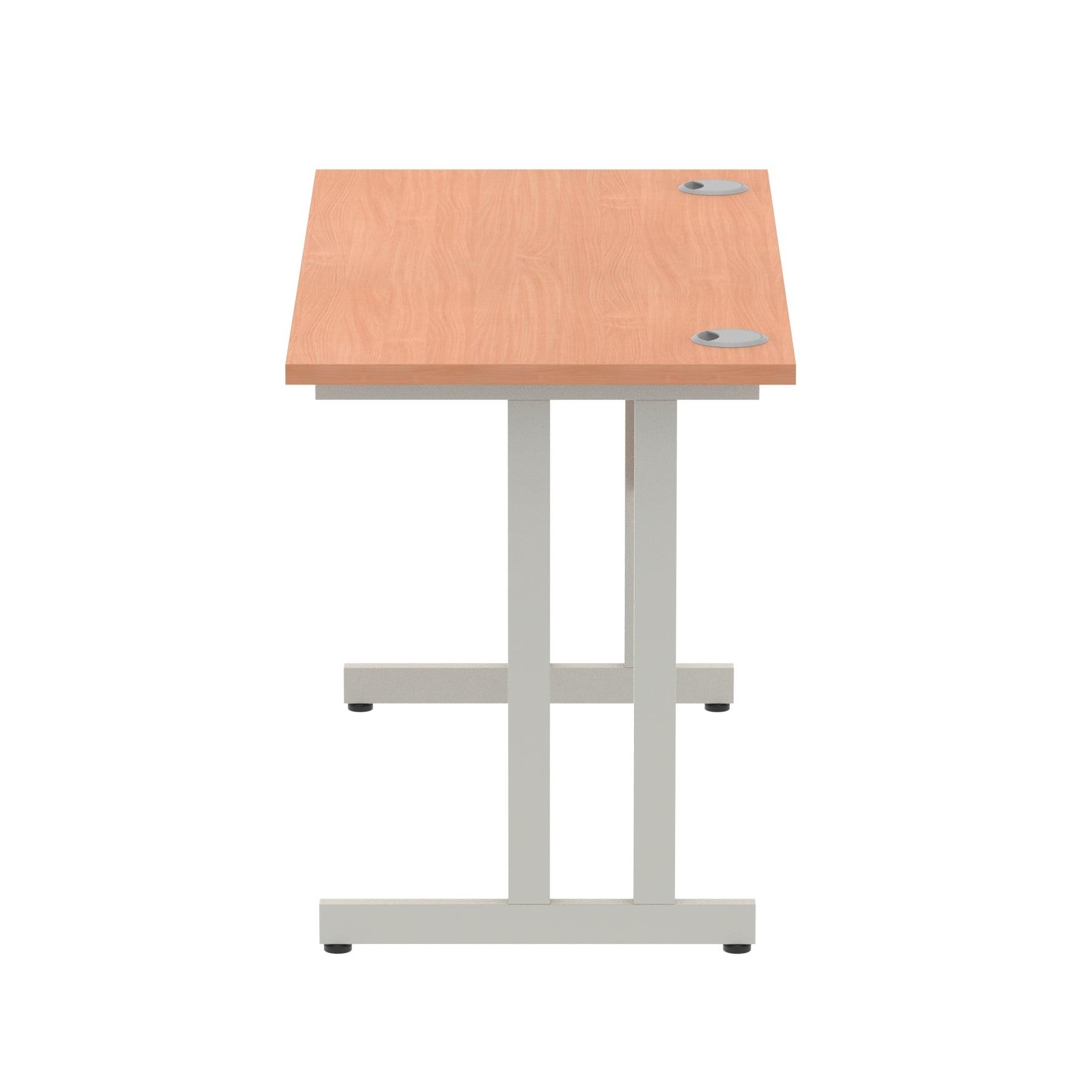 Impulse 1200mm Slimline Desk Cantilever Leg