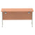 Impulse 1400mm Slimline Desk Cantilever Leg