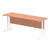 Impulse 1800mm Slimline Desk Cantilever Leg