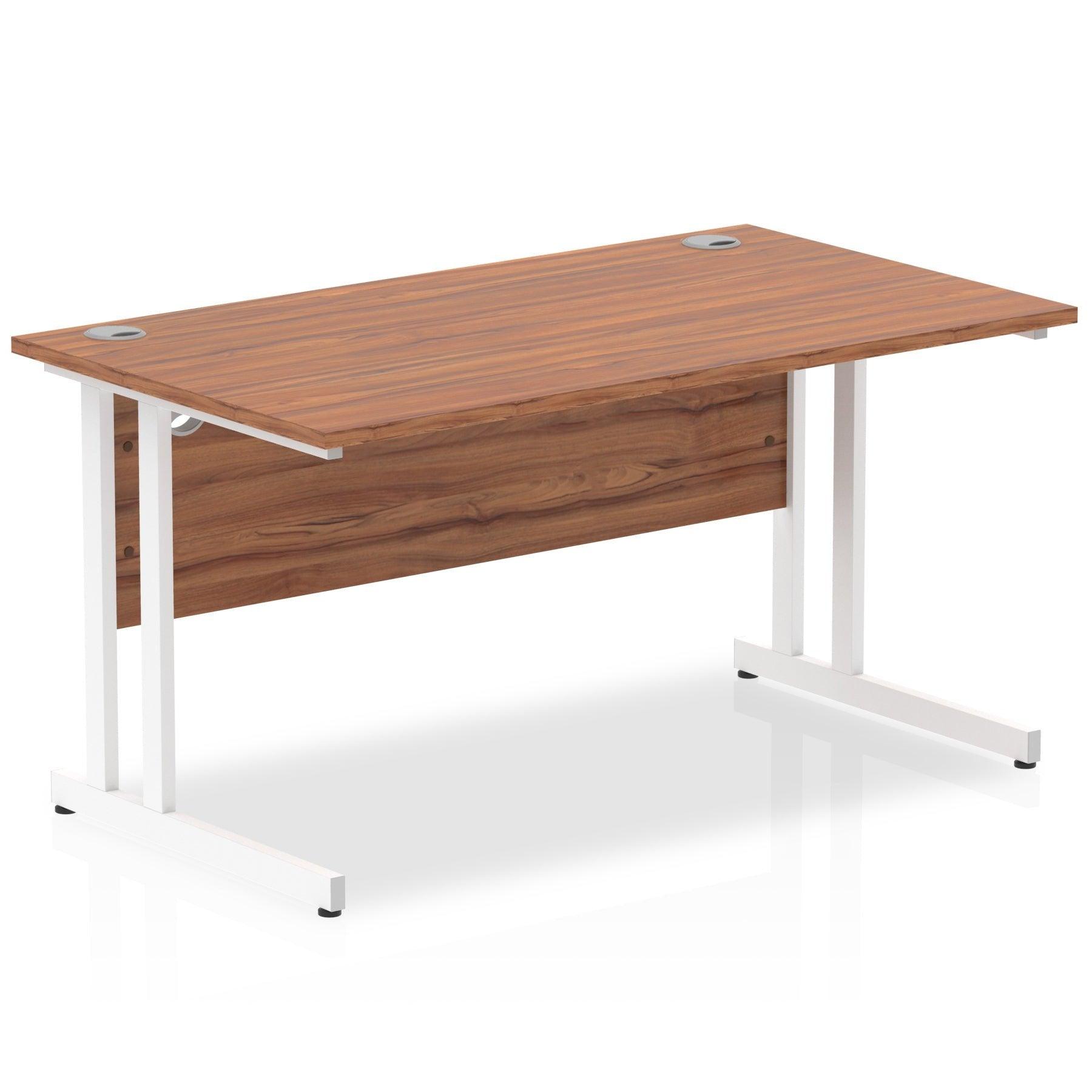 Impulse 1400mm Straight Desk Cantilever Leg